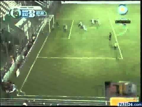 Banfield 0-1 Racing Torneo Apertura 2011