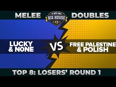 Lucky/n0ne vs Free Palestine/Polish - Losers' Eighths: Melee Doubles - The Big House 9