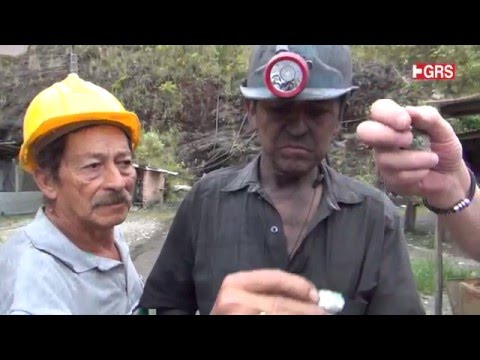 GRS Gemresearch Documentary: Colombian Emerald Mines - Sample Collection Chivor Mine