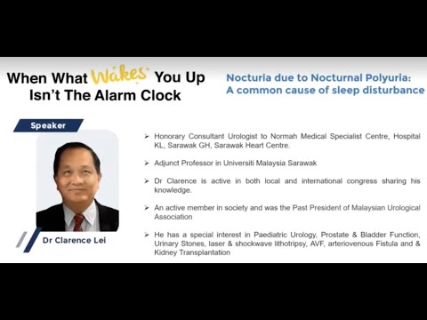 Nocturia, how to defeat the commonest urinary symptom