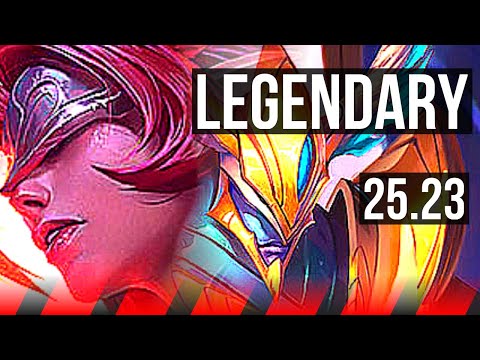 RIVEN vs AATROX (TOP) | 14/1/6, 49k DMG, Legendary | KR Master | 25.23