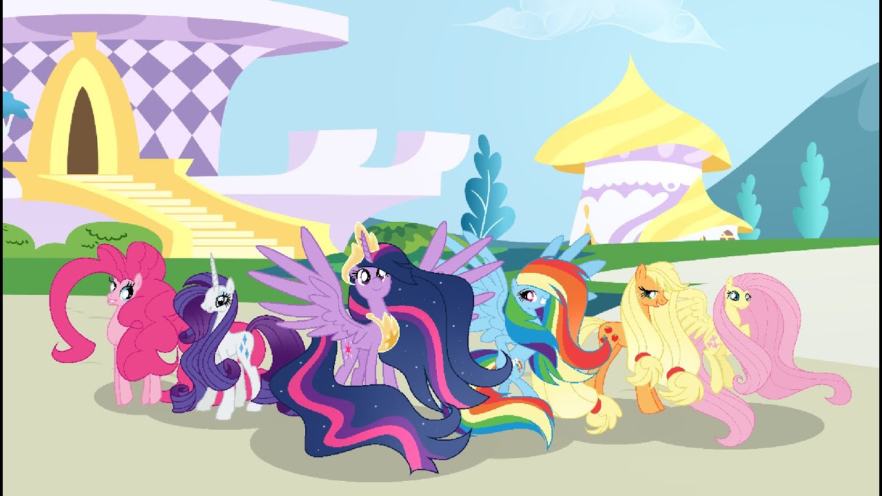 MLP Mane 6 Epic Style ( SpeedPaint )