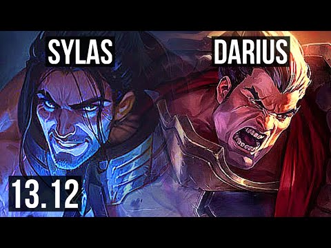 SYLAS vs DARIUS (TOP) | 9/1/2, 700+ games, Legendary | EUW Master | 13.12