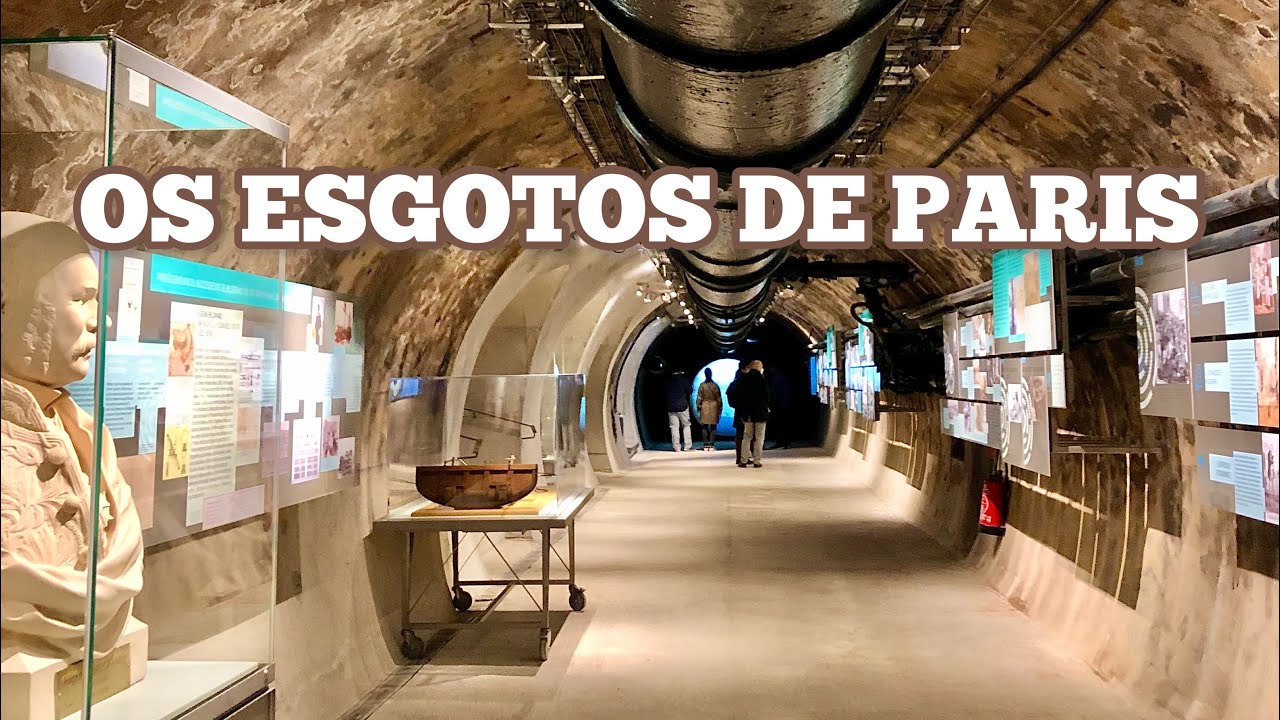 MUSEU DOS ESGOTOS OFERECE VISITA INSÓLITA PELOS SUBTERR NEOS DE PARIS