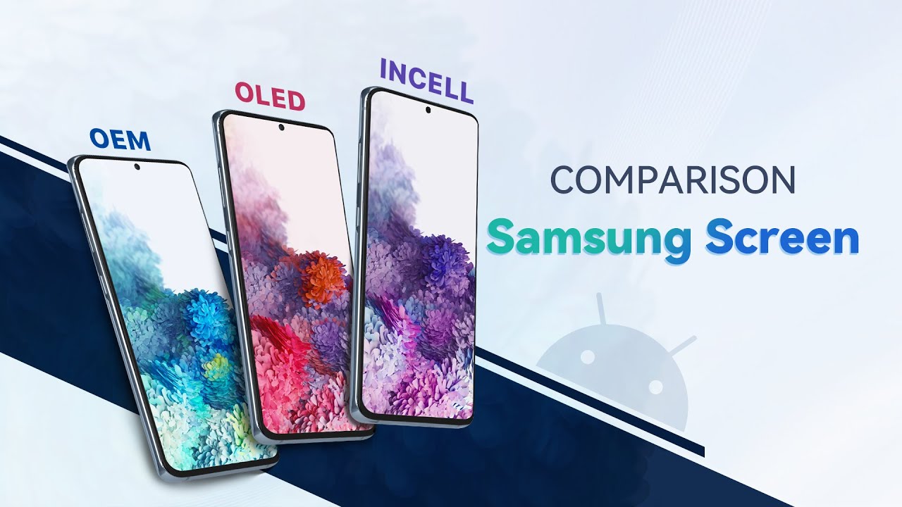 Bildschirm Vergleich von Samsung S20 OEM, OLED und INCELL Bildschirm Ersatz