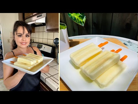 COMO HACER PALETAS DE VAINILLA