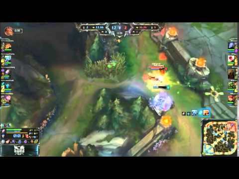 Vici Mata Blitzcrank VS M3 Dade Azir Game 1 Highlights {REKT}   2015 Spring LPL W11D3   YouTube