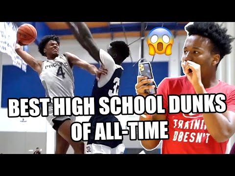 TOP 100 HIGH SCHOOL DUNKS OF ALL-TIME!!