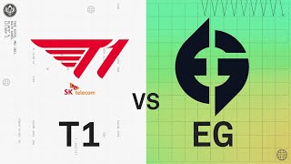 MSI 2022 - Rumble Stage D4 - T1 vs EG