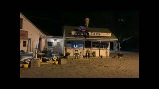 Giant Spider on Gellar's Ice Cream Stand