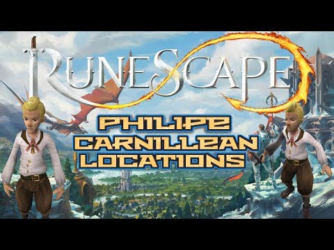 Runescape 3 - Philipe Carnillean Location Guide - Quest Point XP Reward Lamps - RS3 2018