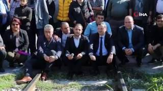Barbaros Mahallesi Tren Kazası Protesto - Manisa Gündem Haber