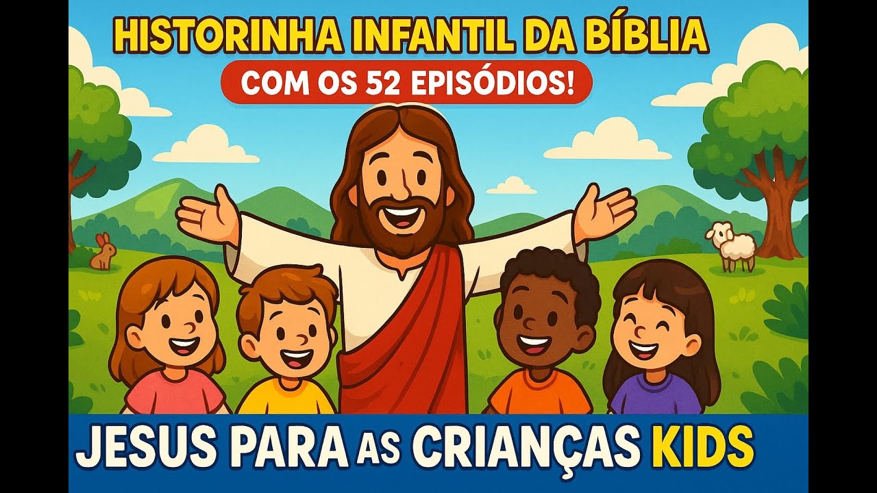 Historinha infantil bíblica  os 52 episódios  | Jesus para as Crianças Kids