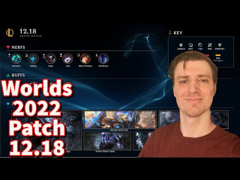 Patch 12.18 Full hashinshin Review | WORLDS BUFFS AND NERFS LETS GO BOYS!