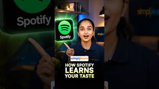 How Spotify Recommends Songs | Spotify Algorithm Explained | #Shorts #Simplilearn