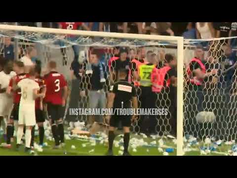 Pitch invasion after the 2-0 from Slovan | Derby Slovan Bratislava - Spartak Trnava 15.09.2019.