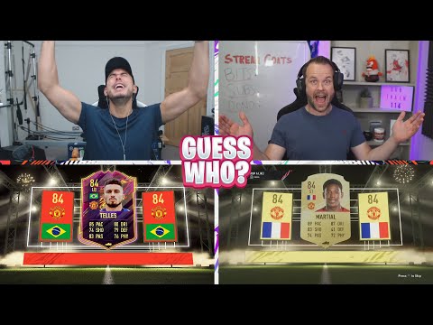 THE PACK LUCK IS MAD!!! CRAZY FIFA 21 GUESS WHO vs Chuffsters!!! (FIFA 21 OTW PACKS)