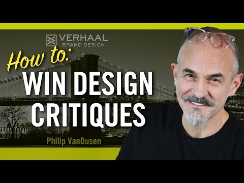 How to Defend Your Design Work Win Graphic Design Critiques