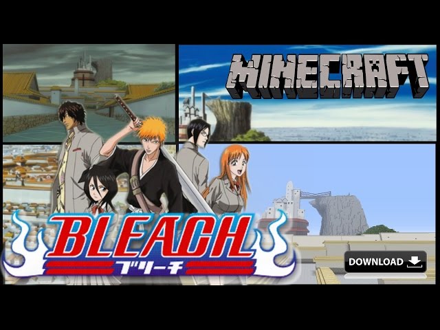 Bleach Soul Society Minecraft Hunger Games Ps3 Ps4 Pc Minecraft Map