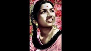 LATA JI-Film-DURGESH NANDNI-{1954}-Tera Piyar Na Milta