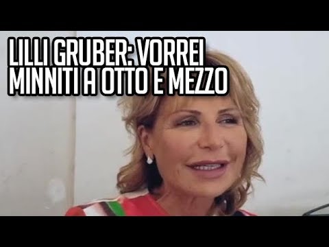 Lilli Gruber: "Il ministro Minniti non vuole venire a Otto e mezzo". TvZoom.it