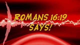 Romans 16 19