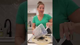 Blueberry Galette #summerdessert #blueberryseason #galette