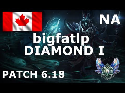 12 - BIGFATLP as ZILEAN (mid) VS. RYZE | DIAMOND | SEASON 6 | RANKED