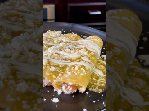 Enchiladas Verdes #mexicanfood