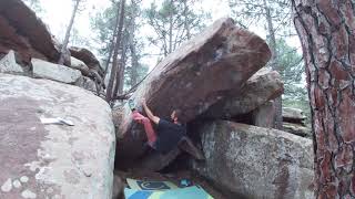 Video thumbnail de Robabloques, 6c. Albarracín