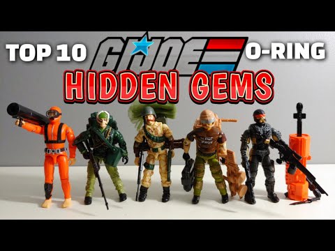 TOP 10 GI JOE HIDDEN GEMS | 90s & late 80s