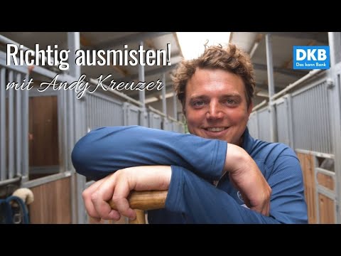 Vom Profi das richtige Ausmisten lernen? 🤩 | Andreas Kreuzer zeigt wie es geht!