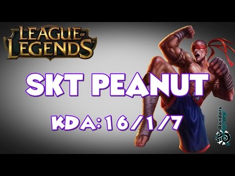 SKT Peanut as Lee Sin Destroying SKT Huni Kha'zix (KR Replay) League Of Legends