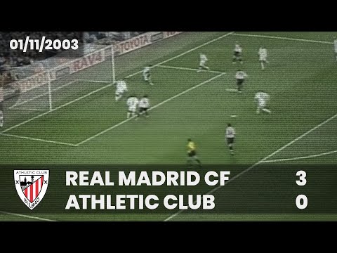 ⚽️ [Liga 03/04] J10 I Real Madrid 3 - Athletic Club 0 I LABURPENA