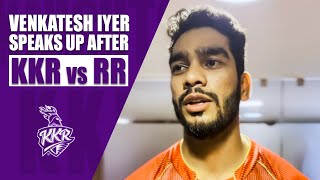Venkatesh Iyer's message after KKR vs RR match | TATA IPL 2023