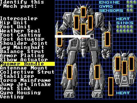 BattleTech : The Crescent Hawk's Inception Amiga