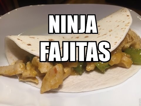 Chicken Skillet Fajitas - Ninja Cooking System