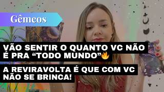 GÊMEOS✨MARÇO✨VÃO SENTIR O QUANTO VC NÃO É PRA “TODO MUNDO”🔥A REVIRAVOLTA É QUE COM VC NÃO SE BRINCA!