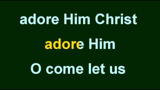 HARK THE HERALD ANGELS SING &amp; O COME ALL YE FAITHFUL