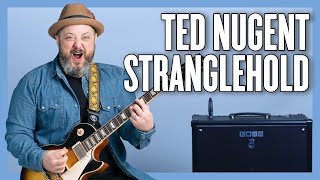 Ted Nugent Stranglehold Guitar Lesson + Tutorial