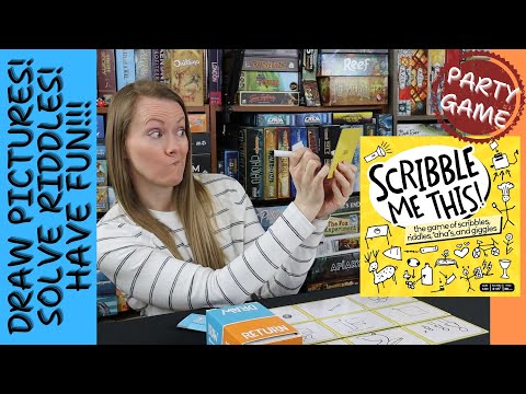SCRIBBLE ME THIS | Your New Favorite Party Drawing Game! A PREVIEW