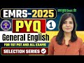 EMRS 2025 EMRS ENGLISH CLASS 1 EMRS TGT PGT PREPARATION 2025 EMRS Recruitment Emrs2025
