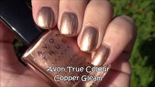 Avon True Colour Nail Enamel - Copper Gleam