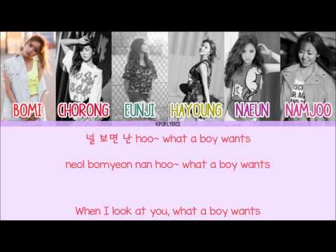 Apink - What A Boy Wants