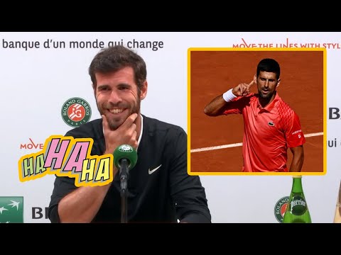 Karen Khachanov "You will tell that to Djokovic, HAHAHA" - RG 2023