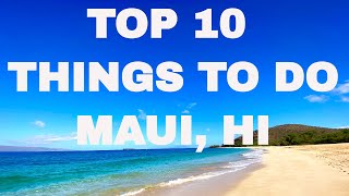 Best Hawaii Travel Video Maui - Top 10 Favorite Things to do in Maui Hawaii