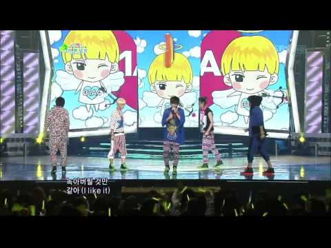 인기가요 B1A4 - Beautiful Target.111002