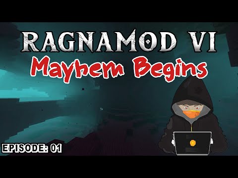 MAYHEM BEGINS!: Ragnamod VI Episode 1 | Modded Minecraft Let's Play! w/GIRLFRIEND