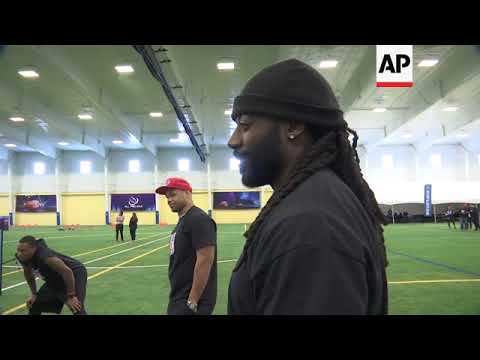 Play Day for NFL Players and Their Kids