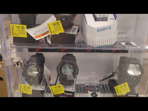 G-Shocks on sale at Walmart today lot of sales going on